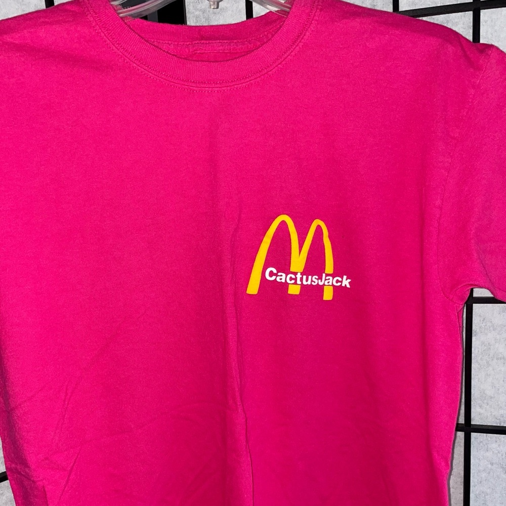 Travis Scott McDonald’s Collab Tee
